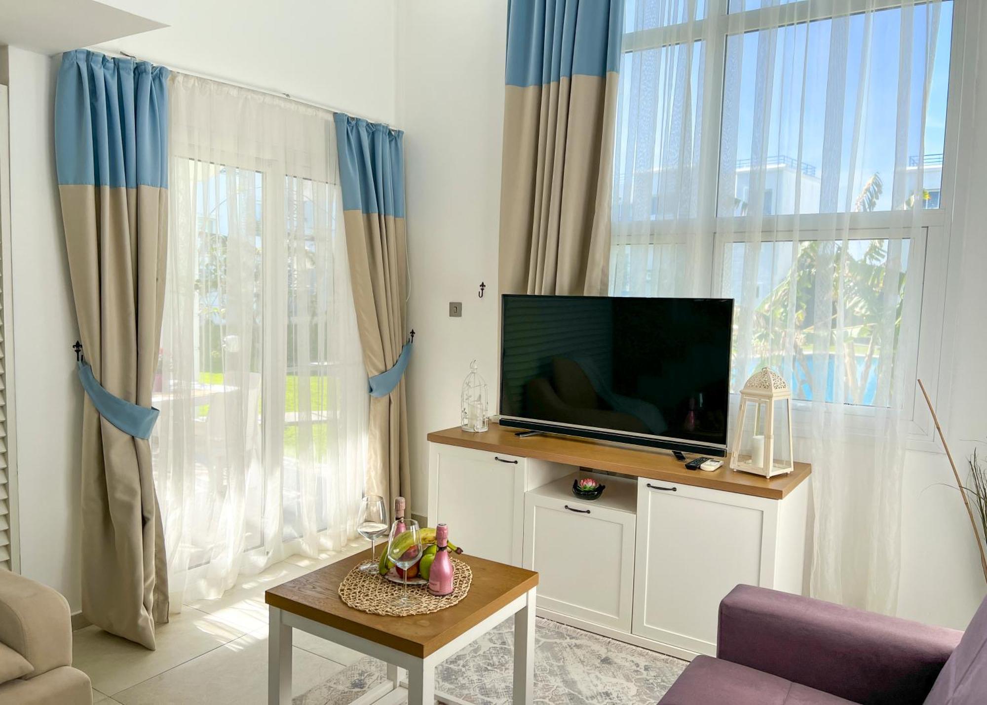 Garden Loft Apt With Pool In Alsancak Kyrenia Girne Buitenkant foto