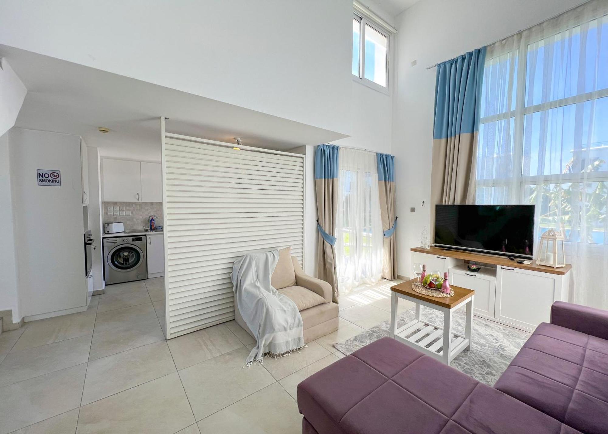Garden Loft Apt With Pool In Alsancak Kyrenia Girne Buitenkant foto